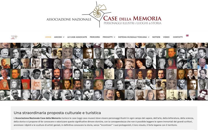 Screenshot di casedellamemoria.it