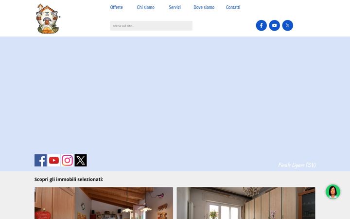 Screenshot of casedellefate.it