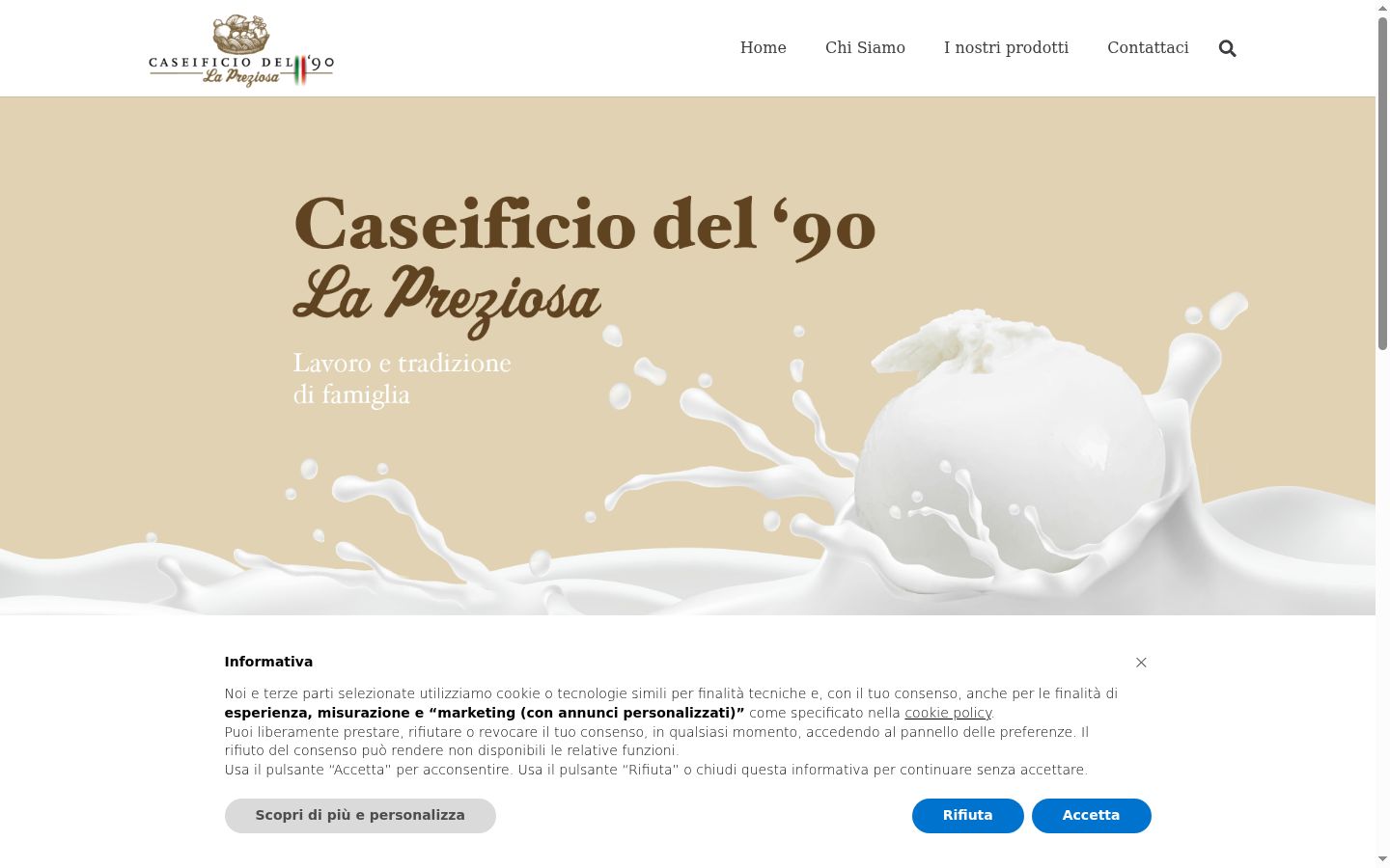 Screenshot tal-banner tal-kunsens muri qabel kwalunkwe interazzjoni