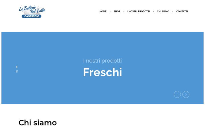 Screenshot of caseificioledeliziedellatte.it