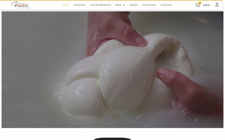 Screenshot di caseificiopolito.it