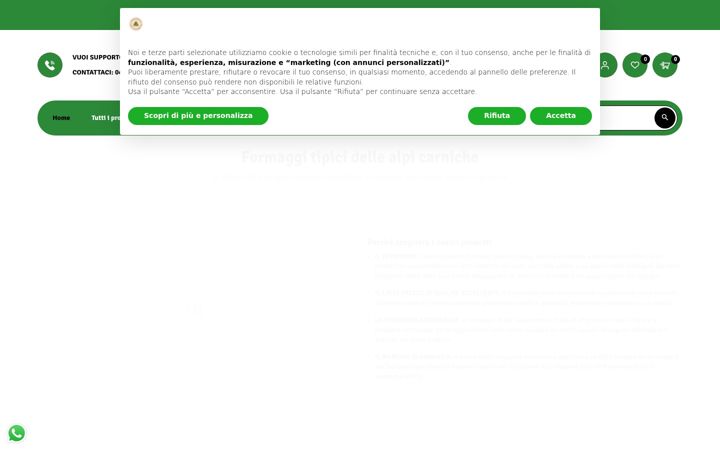 Screenshot of caseificiovaltagliamento.it