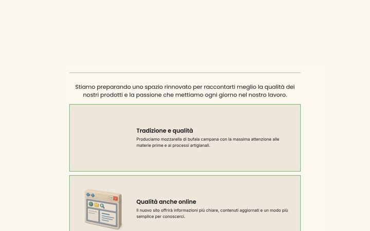 Screenshot di caseificiovaticale.it