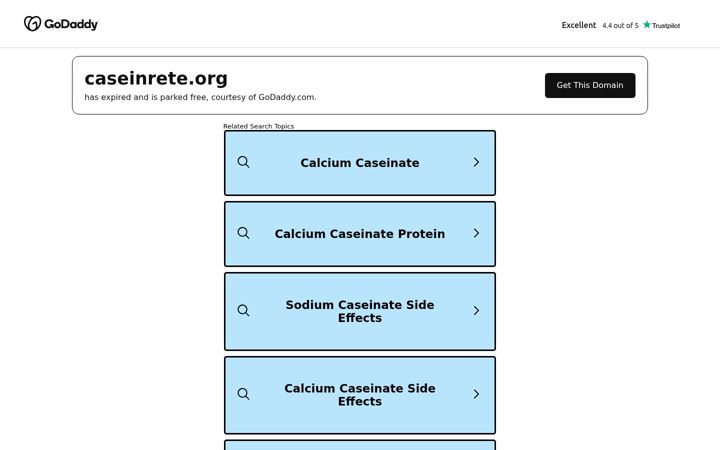 Screenshot of caseinrete.org