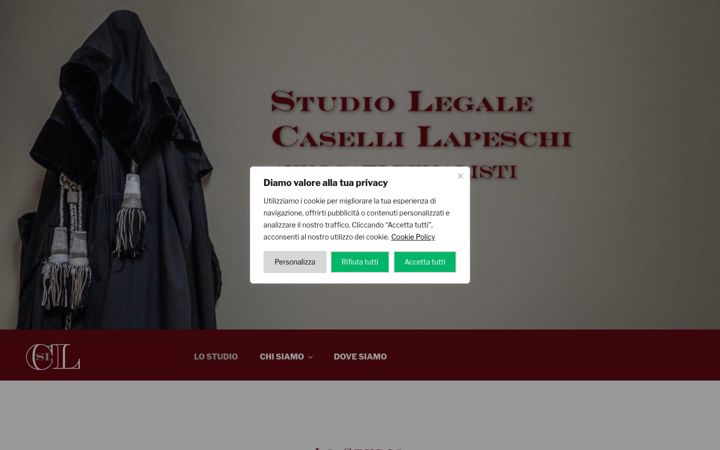 Screenshot of casellilapeschi.it