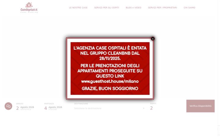 Screenshot of caseospitali.it