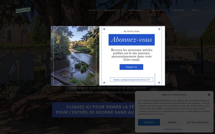 Screenshot του casepasseanohantvic.fr