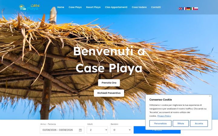 Screenshot of caseplaya.it