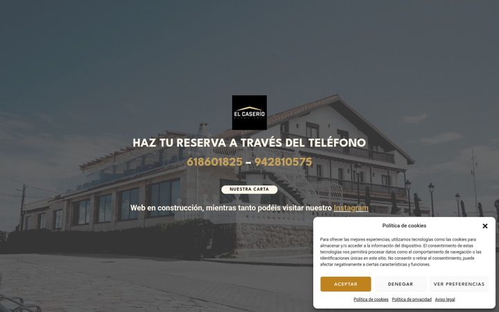 Screenshot of caserio.com