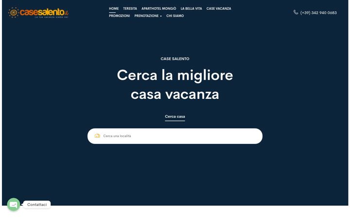 Screenshot di casesalento.it