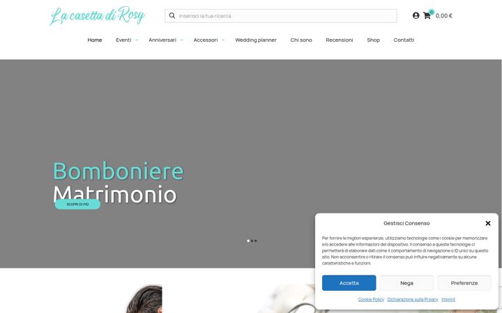 Screenshot di casettadirosy.it