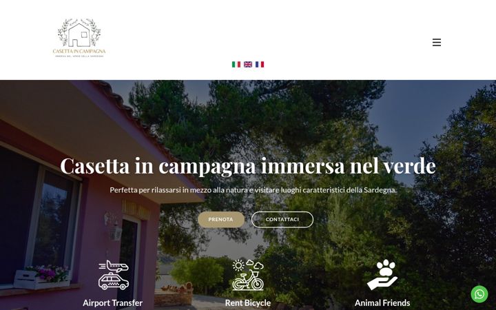 Screenshot of casettaincampagna.it