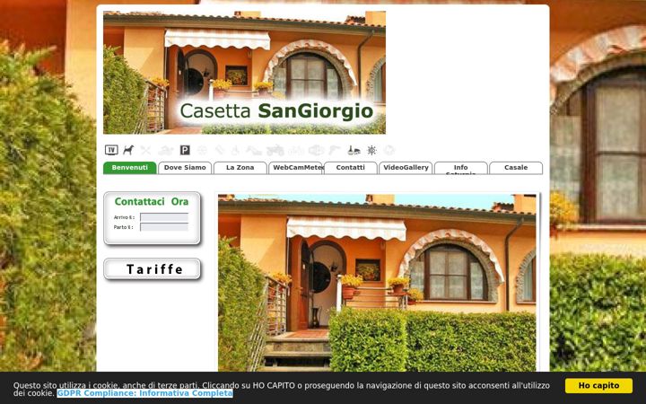 Screenshot of casettasangiorgio.com