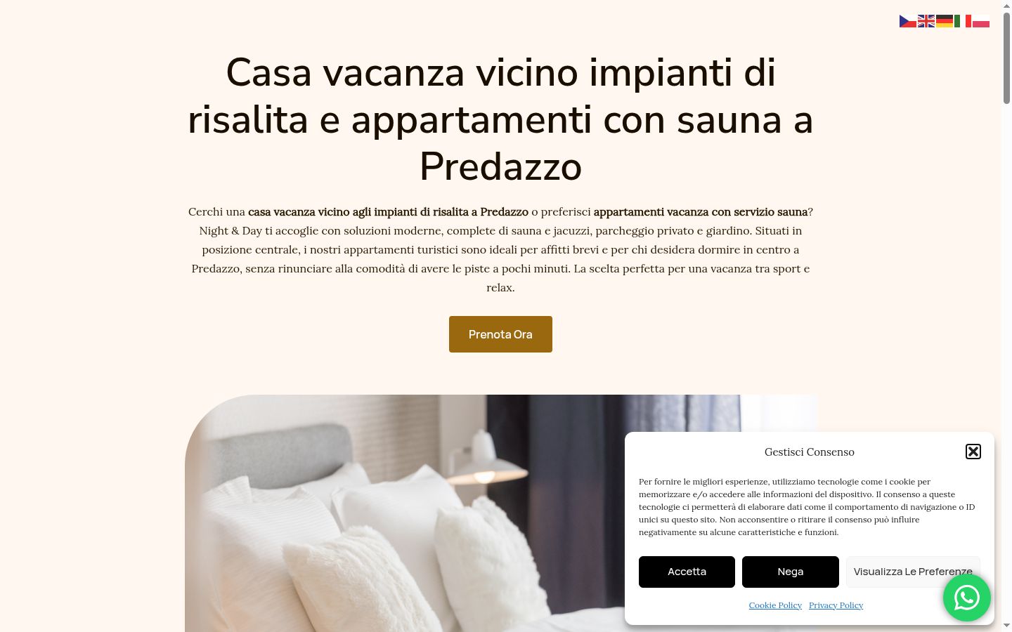 Screenshot tal-banner tal-kunsens muri qabel kwalunkwe interazzjoni