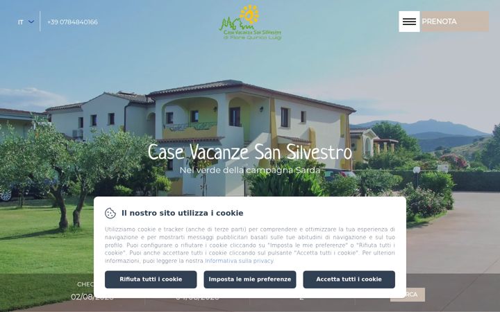 Screenshot of casevacanzesansilvestro.com