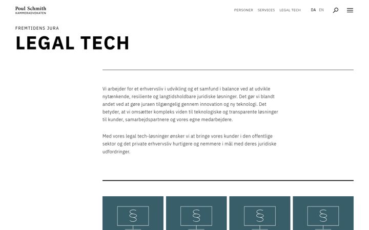 Screenshot of caseview.dk