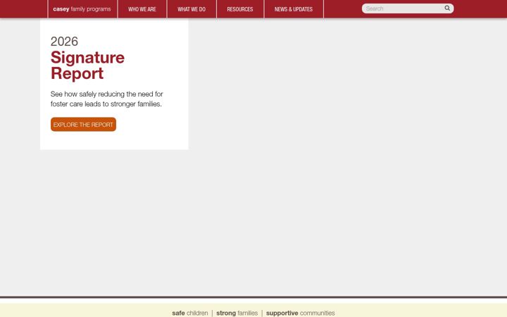 Screenshot of casey.org