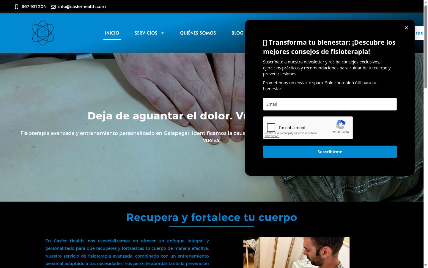 Screenshot tal-banner tal-kunsens muri qabel kwalunkwe interazzjoni