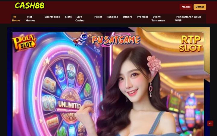 Screenshot of cash88win.com