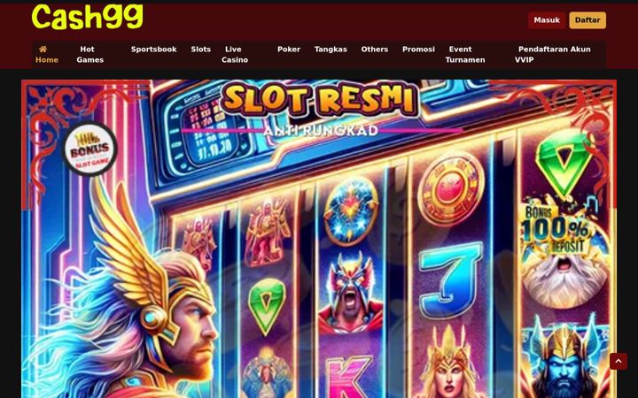 Screenshot of cash99slot.org