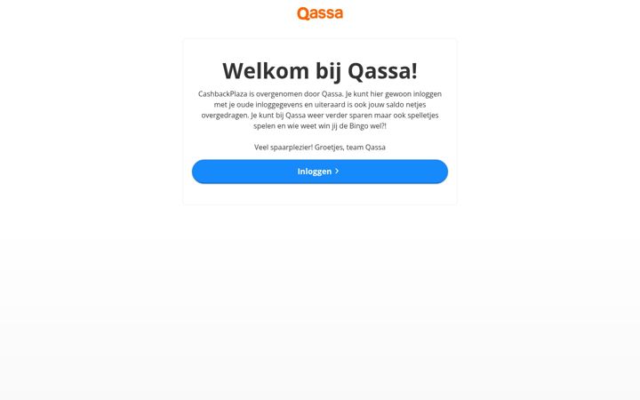 Screenshot of cashbackplaza.com