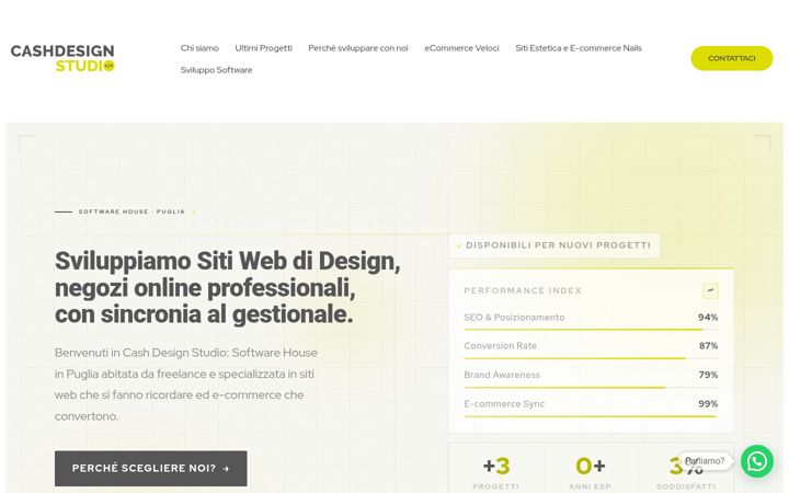 Screenshot di cashdesignstudio.it