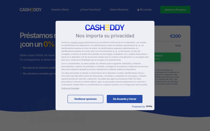 Screenshot of casheddy.es