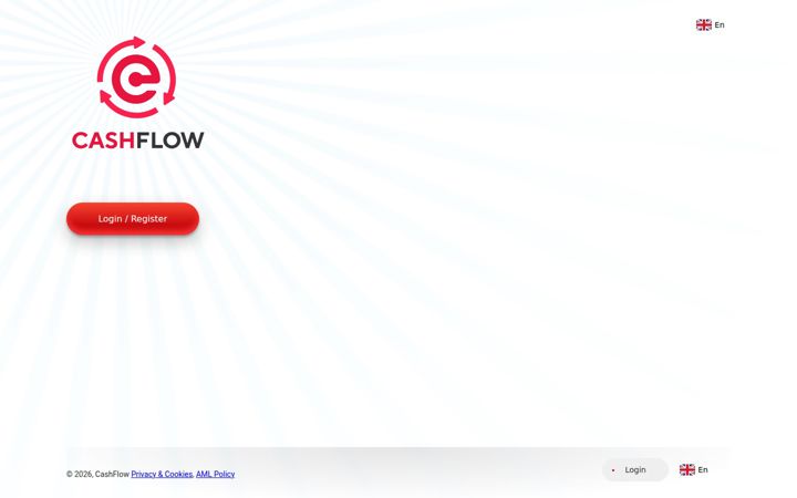 Screenshot of cashflow.fund