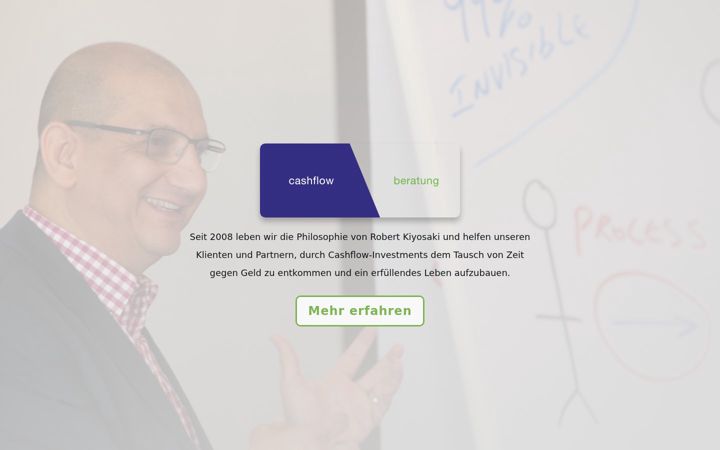 Screenshot of cashflowberatung.de