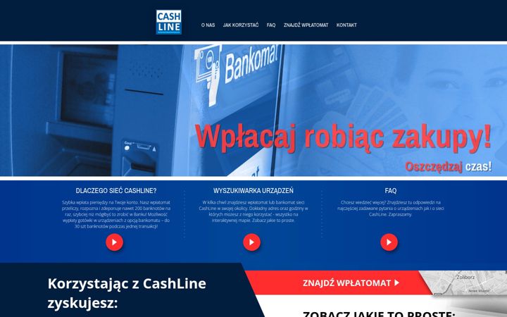 Screenshot of cashline.you2.pl