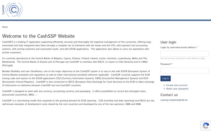 Screenshot of cashssp.eu