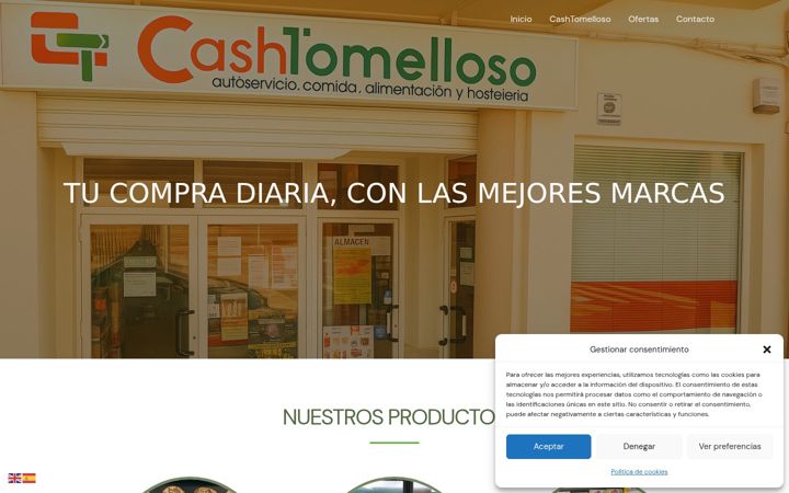 Zrzut ekranu cashtomelloso.es
