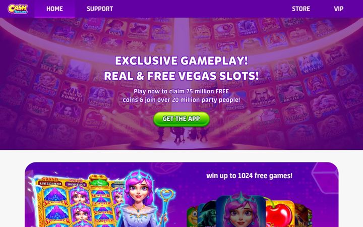 Screenshot of cashtornado-slots.com