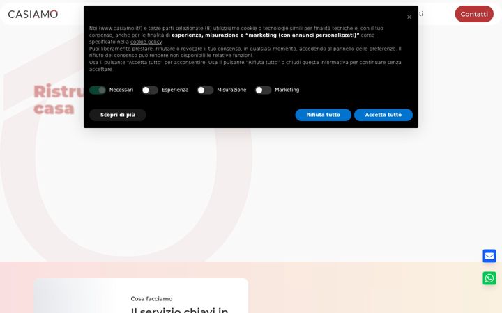 Screenshot of casiamo.it