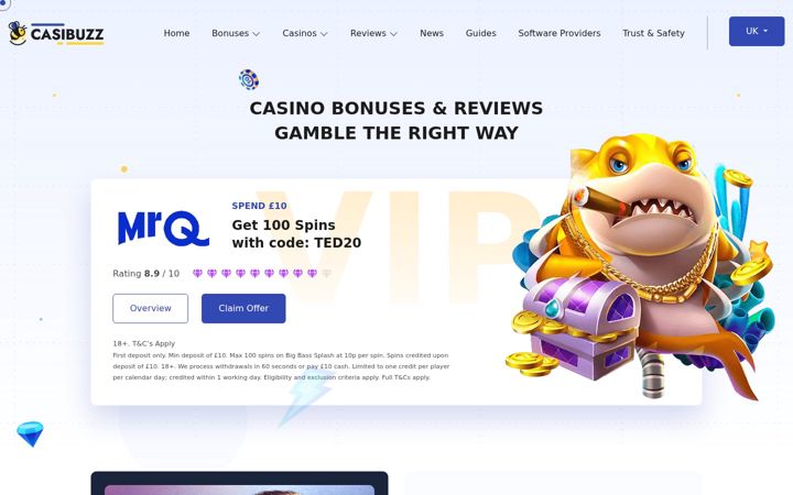 Screenshot of casibuzz.com