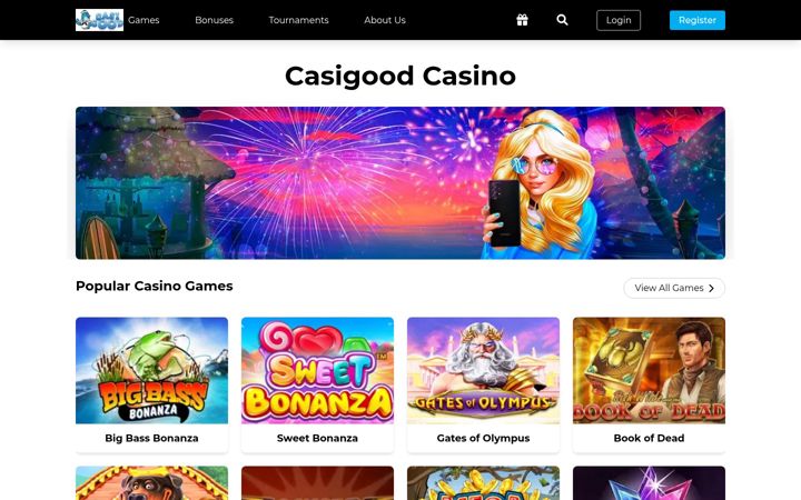 Screenshot of casigood.org.uk