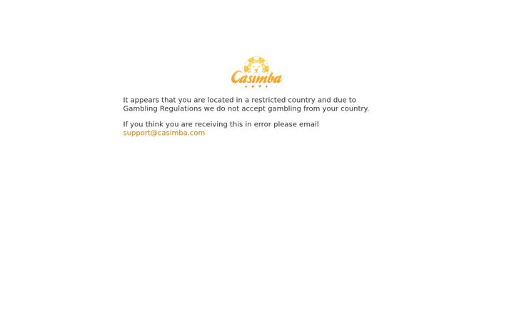 Screenshot of casimba.com