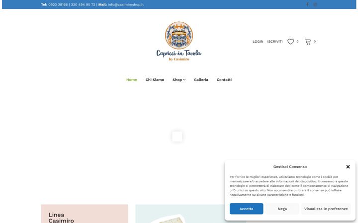 Screenshot di casimiroshop.it