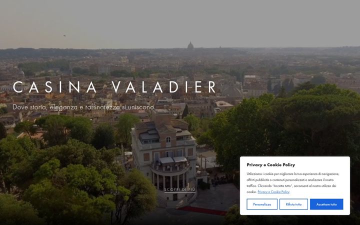 Képernyőkép: casinavaladier.it