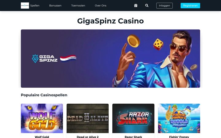 Ekrano kopija casino-giga-spinz.nl