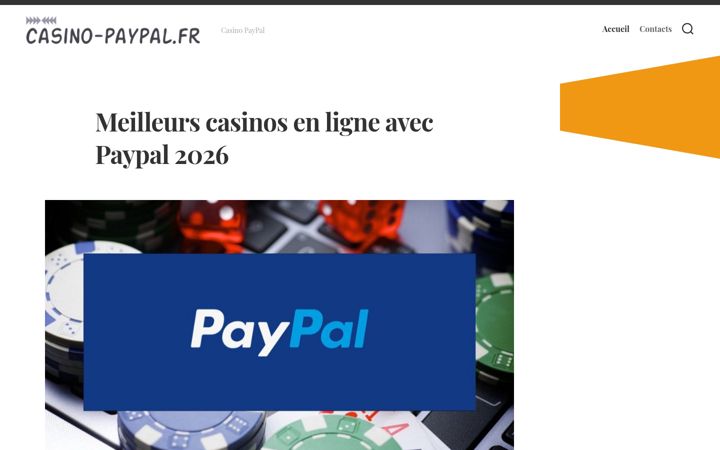 Screenshot of casino-paypal.fr