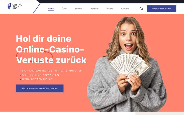 Skærmbillede af casino-rechteinfach.de