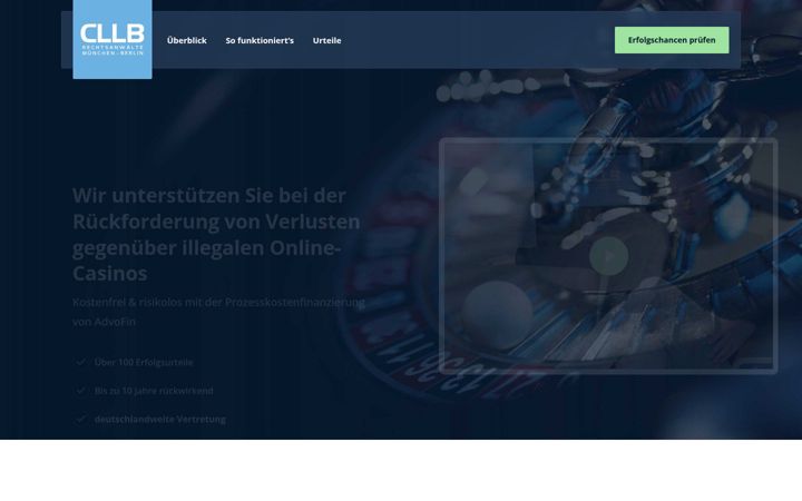 Screenshot of casino-verluste-zurueck.de