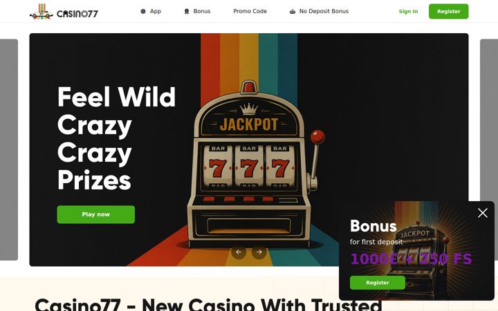 casino77uk.com