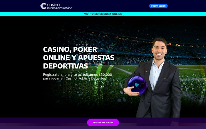 Screenshot di casinobuenosairesonline.bet.ar