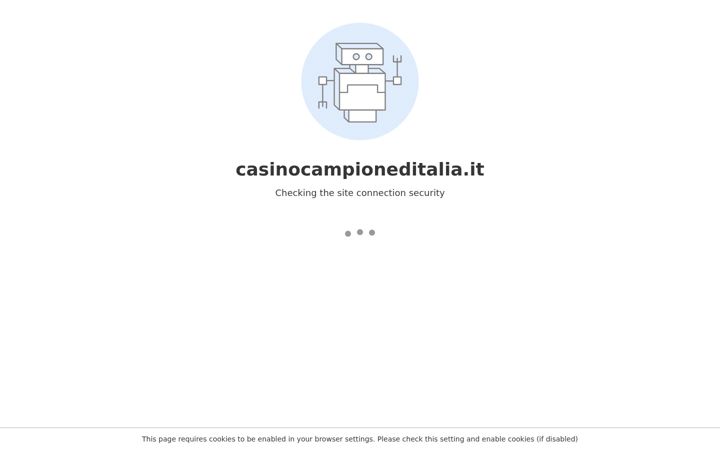 Screenshot of casinocampioneditalia.it
