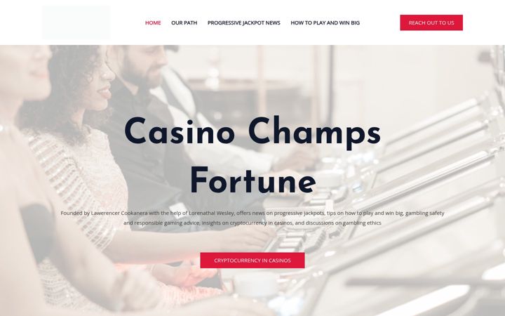 Screenshot of casinochampsfortune.com