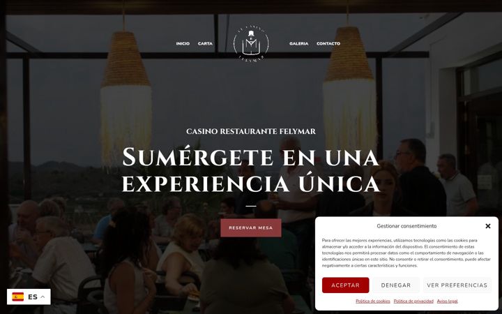 Screenshot of casinofelymar.com