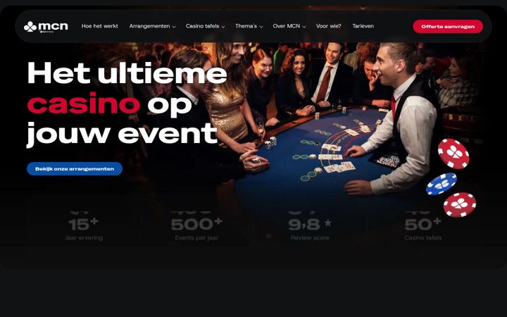 Screenshot of casinohuren.nl