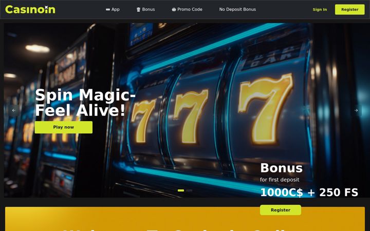 Screenshot of casinoin-casino.org